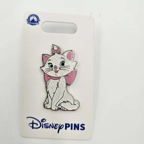 Disney Pin Set Marie Aristocats Cheshire Cat Alice Miss Piggy Enamel Pins - Picture 5 of 6